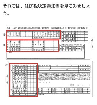 住民税決定通知書って来た？