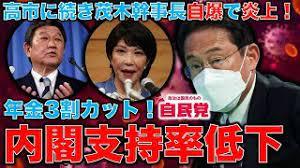 自民党は卑劣「消費税を下げると年金3割カット」と茂木幹事長　社会保障を人質？