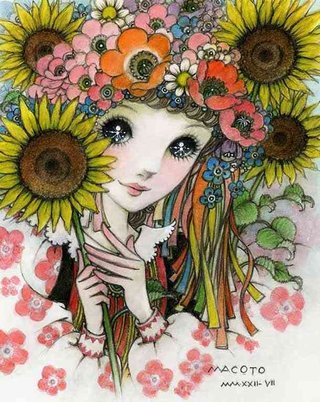 高橋真琴の米寿記念展に過去最多点数の少女画、平和を願って描いた新作も初公開