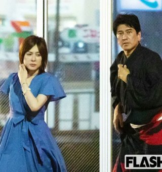 川﨑麻世 ビッグボス前妻・大河内志保と手繋ぎデート！彼女いても週一逢瀬…浮気疑惑に「飲みすぎて