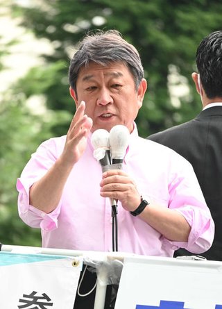 自民･茂木幹事長「野党は"消費税下げろ"と言うが財源は？民主党政権の子ども手当の二の舞いになる」