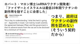 ファイザーとイスラエルの毒ワクチン計画！“お上”からは「5千万人まで減らせ」って言われています