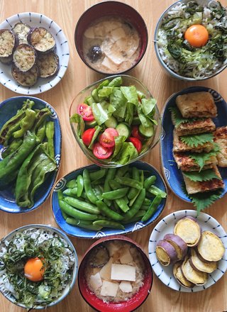 今朝の朝ごはん