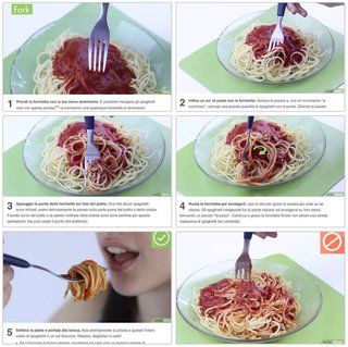 イタリア人「外国人はパスタの食べ方がなってない。正しい食べ方はこれ」