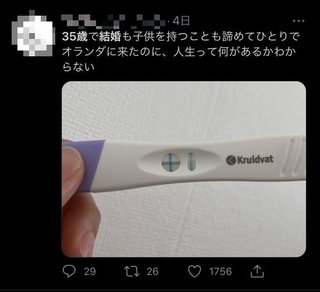 「35で結婚を諦めた。子供も諦めた。オランダに移住した。」