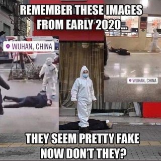 2020年の中国武漢コロナ写真はすべて偽物、コロナは中国軍の詐欺