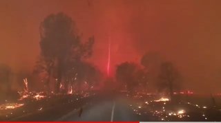 異常気象 解明不明の炎の竜巻が日本に起きたら、木造は