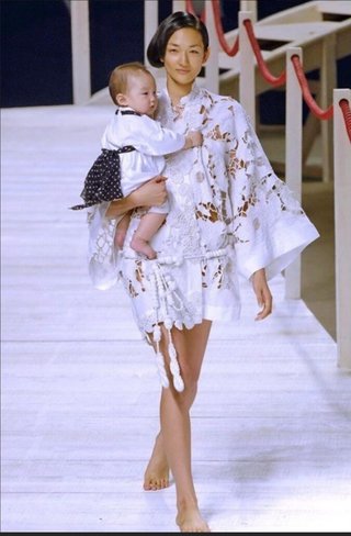 冨永愛は親子で異次元のスタイルだね