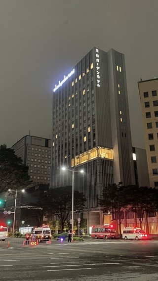 【速報】深夜の高層ホテルで揺れ、宿泊客が全員避難　仙台の中心部