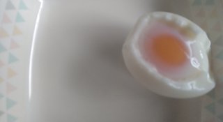 ゆで卵がヘタクソ