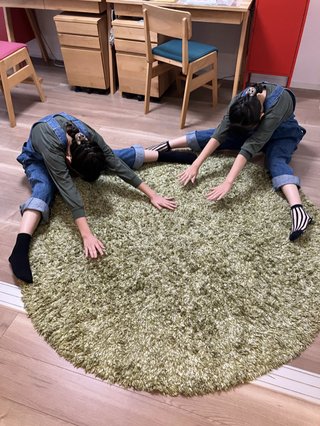 双子の りんか あんな ちゃん