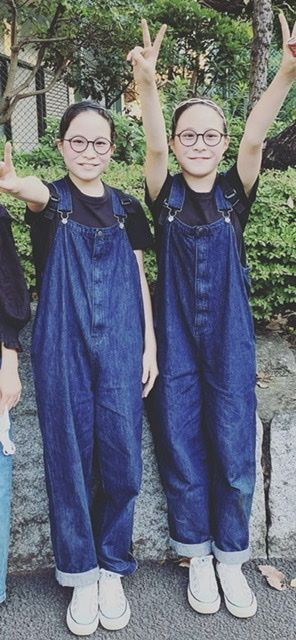 双子のりんかあんなちゃん