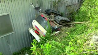 【岡山】コンバインが横転し壁との間に挟まれた男子高校生（17）が死亡父親と稲刈りの作業中に 