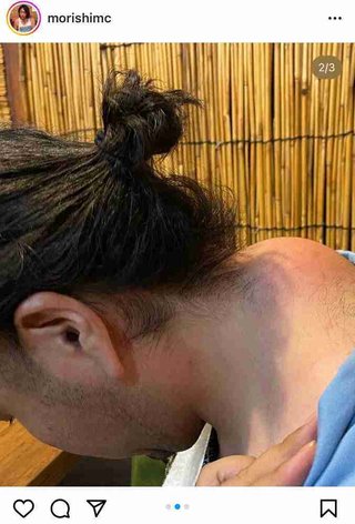 見取り図・盛山　巨大な神輿ダコ公開「子供の頃からやっていました」「毎年コブが蓄積されていき…」