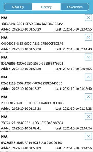 ワクチン打ってる人がBluetooth番号あるってのを、実験。我が家のおじいちゃん