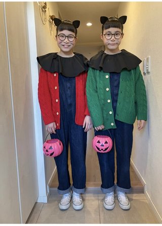 双子のりんかあんなちゃん