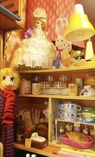 おばあちゃんちにあったものを貼っていくトピ