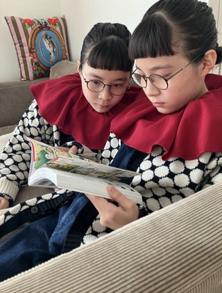 双子のりんかあんなちゃん