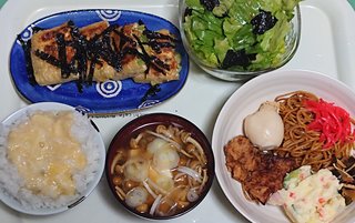 今夜の晩ごはん