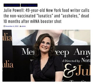 ワクチン非接種者を「狂人、ろくでなし」と罵りまくり、mRNA打って死亡ww 