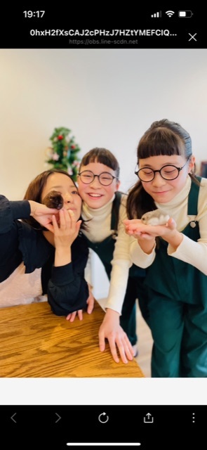 双子のりんかあんなちゃん