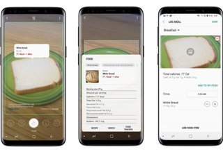 Galaxy、やっぱ凄いよ！！食品のカロリーまでカメラでわかる！