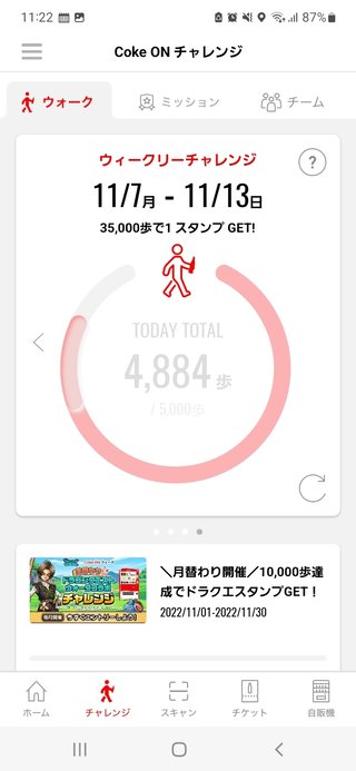 主婦の１日の平日の平均歩数 2700歩 １万歩が健康維持歩数