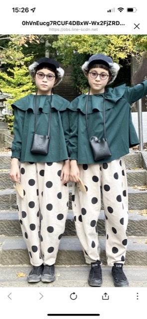 双子のりんかあんなちゃん