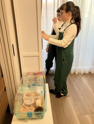 双子のりんかあんなちゃん