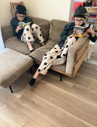 双子のりんかあんなちゃん