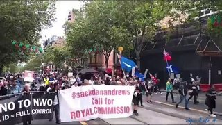 オーストラリアのワクチン反対抗議活動 、ワクチン接種により、子供達が次々に亡くなっている