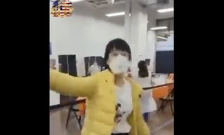 中国武漢市 詐欺コロナ撮影の様子wwww爆笑