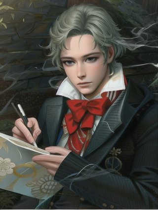 イラストAIでクラシック作曲家たちを美少年化した結果…