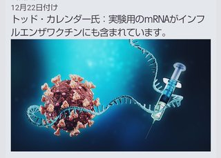インフルエンザワクチンもCOVID-19ワクチン同様に生物兵器ですよ。射てば即死だよ