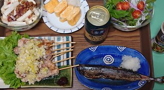 今夜の晩ごはん