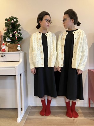 双子のりんかあんなちゃん