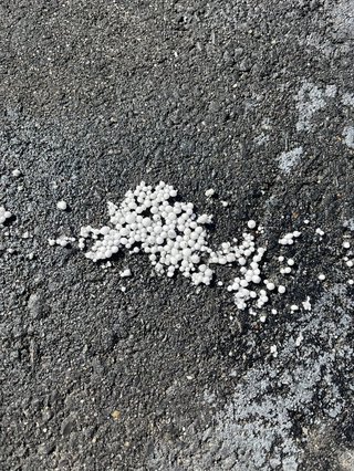 大阪で降った雪が変や！毒ワクチン雪かな？ww 