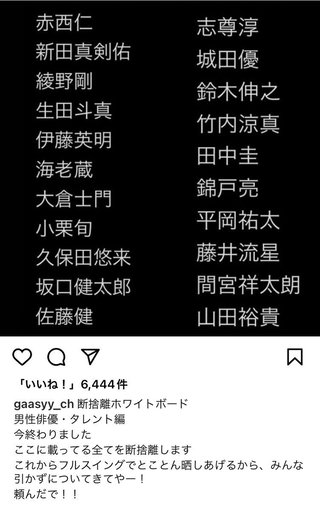 国会議員ガーシー、包茎の芸能人リストが公開する