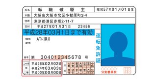 免許証で免許取得年ってわかる？