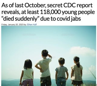 ワクチン打って子ども50万人が死亡