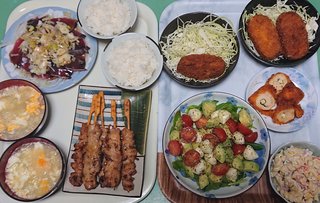 今夜の晩ごはん