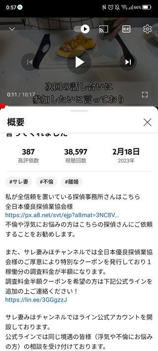 サレ妻みほ復讐劇　YouTube