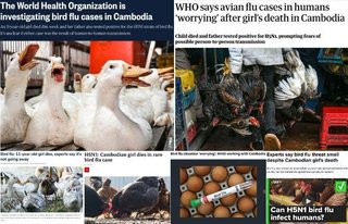 中国軍のコロナ黒舌の詐欺がばれたから今回は鳥インフル？ ww 爆笑 