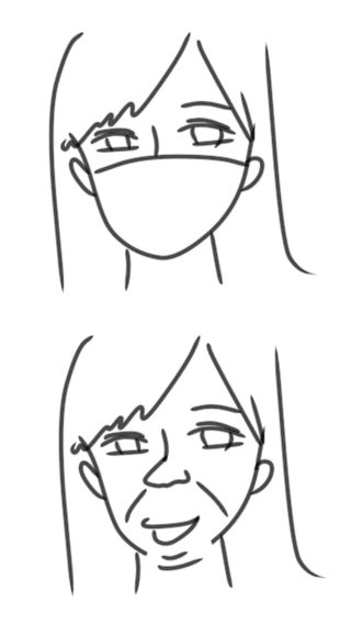 みんなマスク取ったらこんな