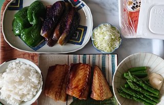 今朝の朝ごはん