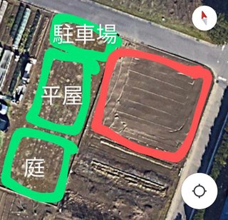 こんな土地。玄関の向き・庭どこにする？