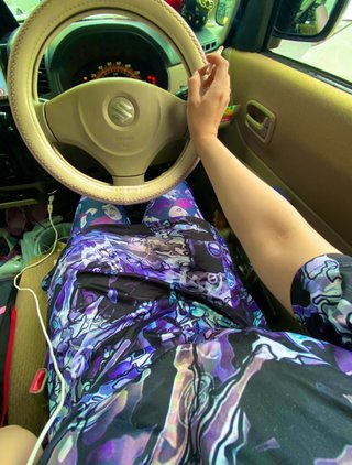 交差点でたこ焼き拾ったぁよ～！！