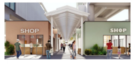 東武・竹ノ塚駅高架下にアーケード商店街、2024年度上期に登場へ