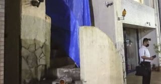 熊本、全身布に巻かれた遺体発見　性別不明、雑居ビル内