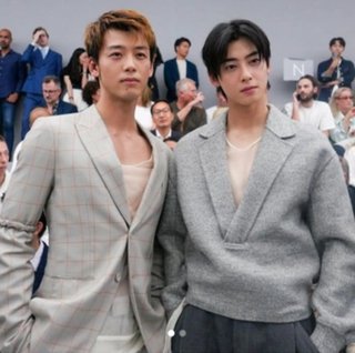 竹内涼真、“顔天才”チャウヌとの2ショット公開
